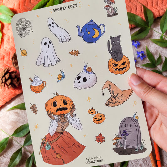 Stickersheet "Spooky cozy"