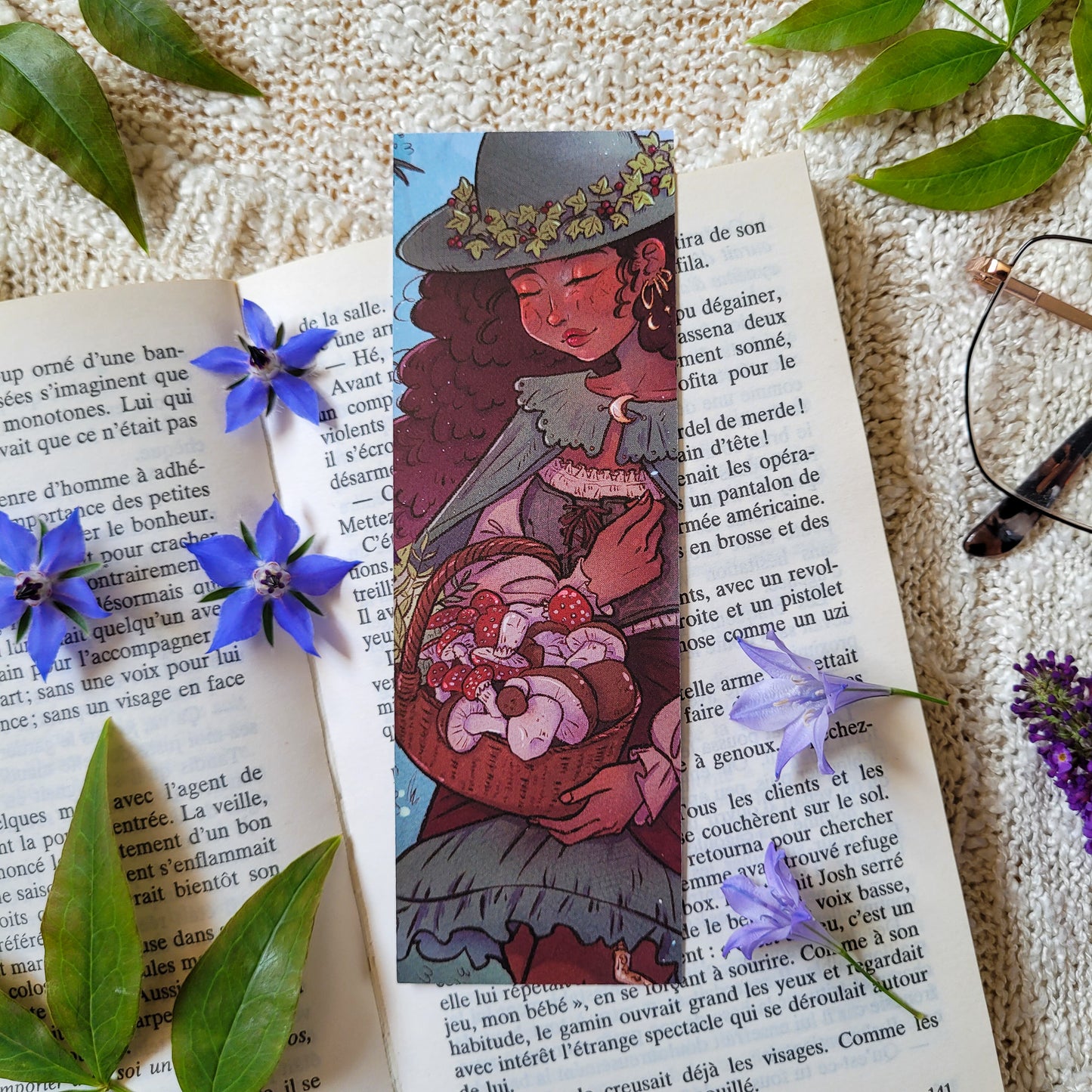 “Nightly Harvest Witch” bookmark