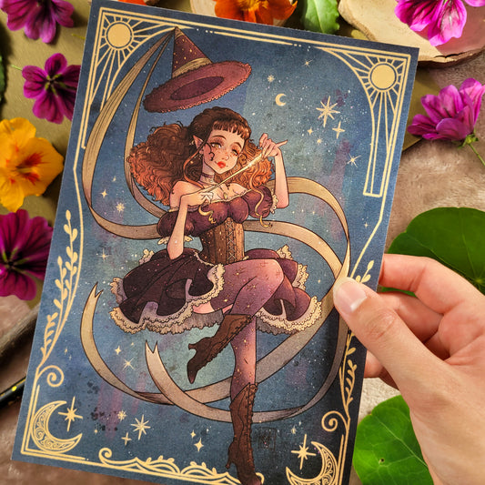 Illustration "Sorcière Céleste"