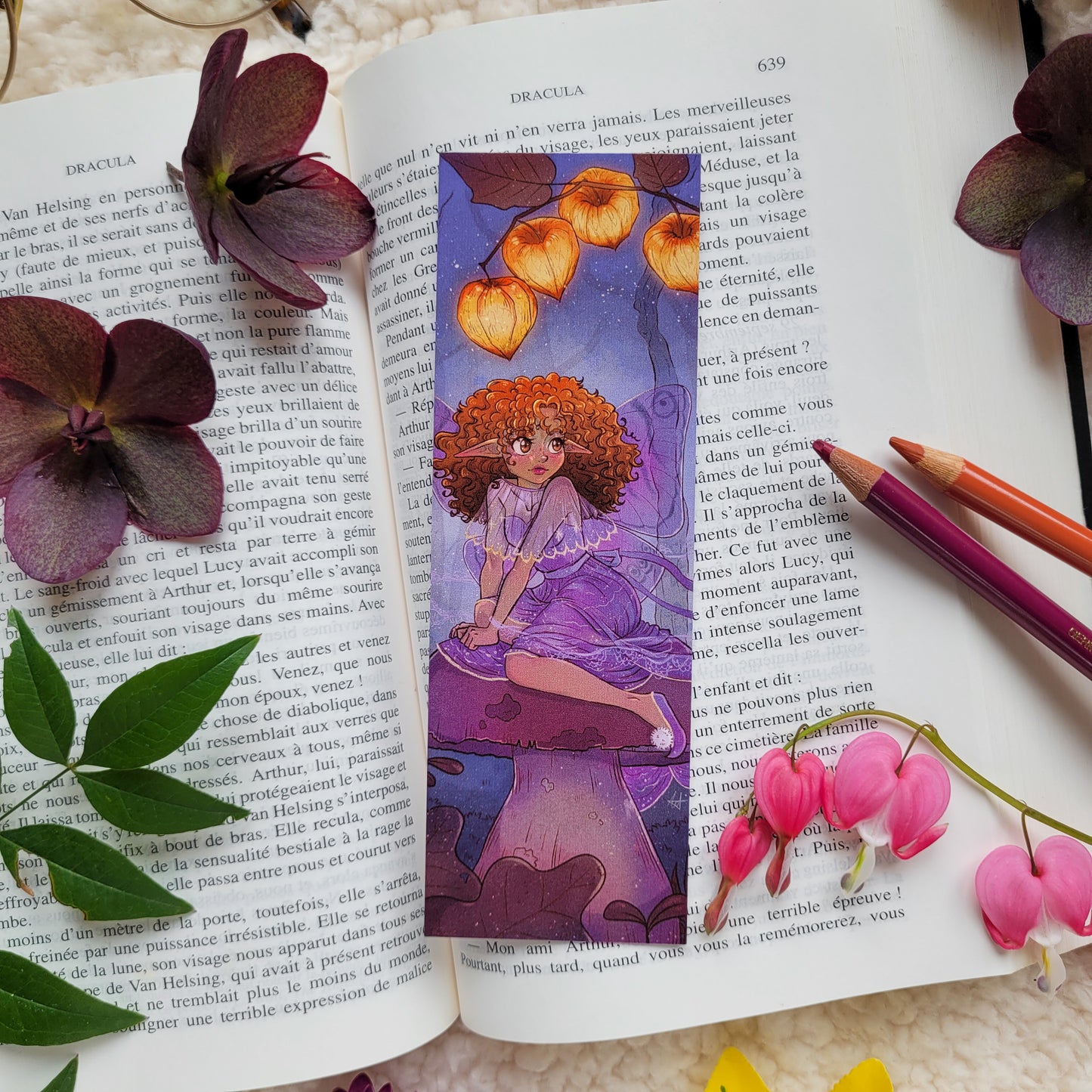"The adventurer ermine" bookmark