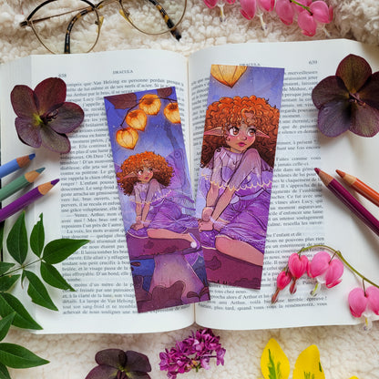 "The adventurer ermine" bookmark