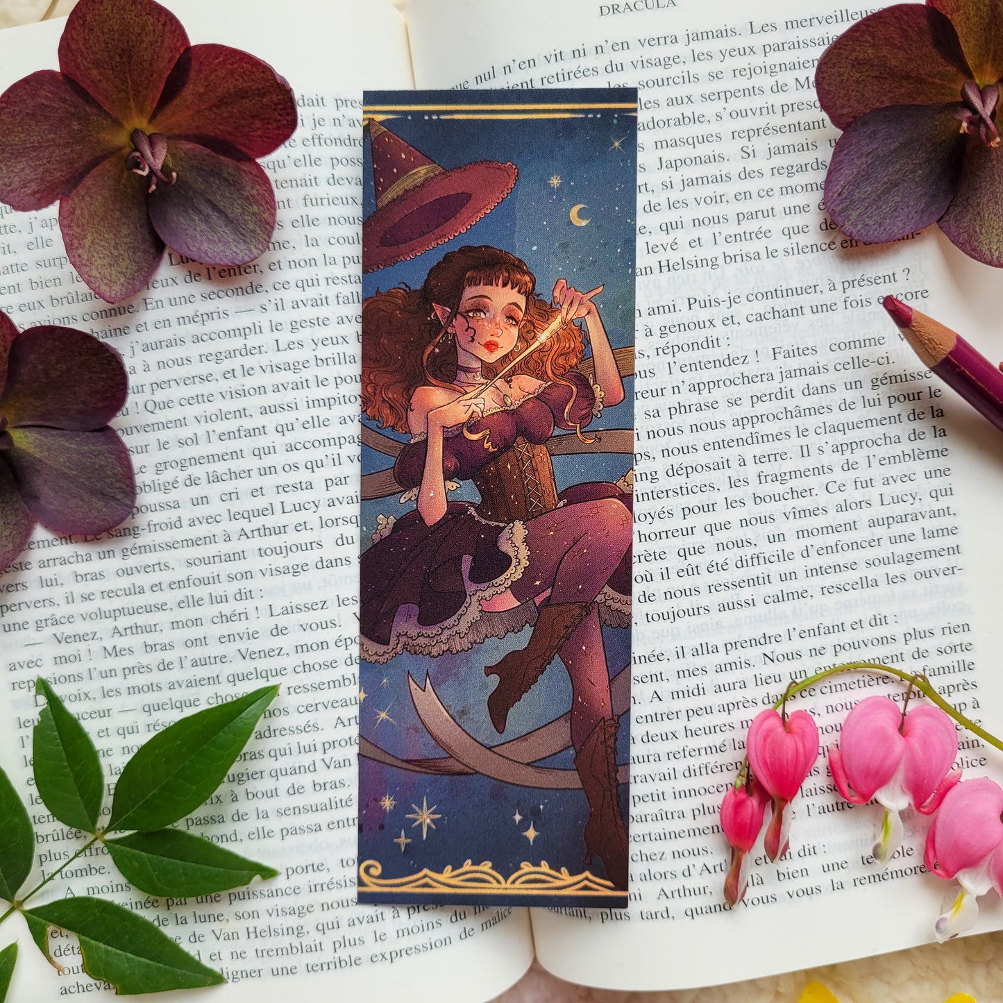 "The adventurer ermine" bookmark