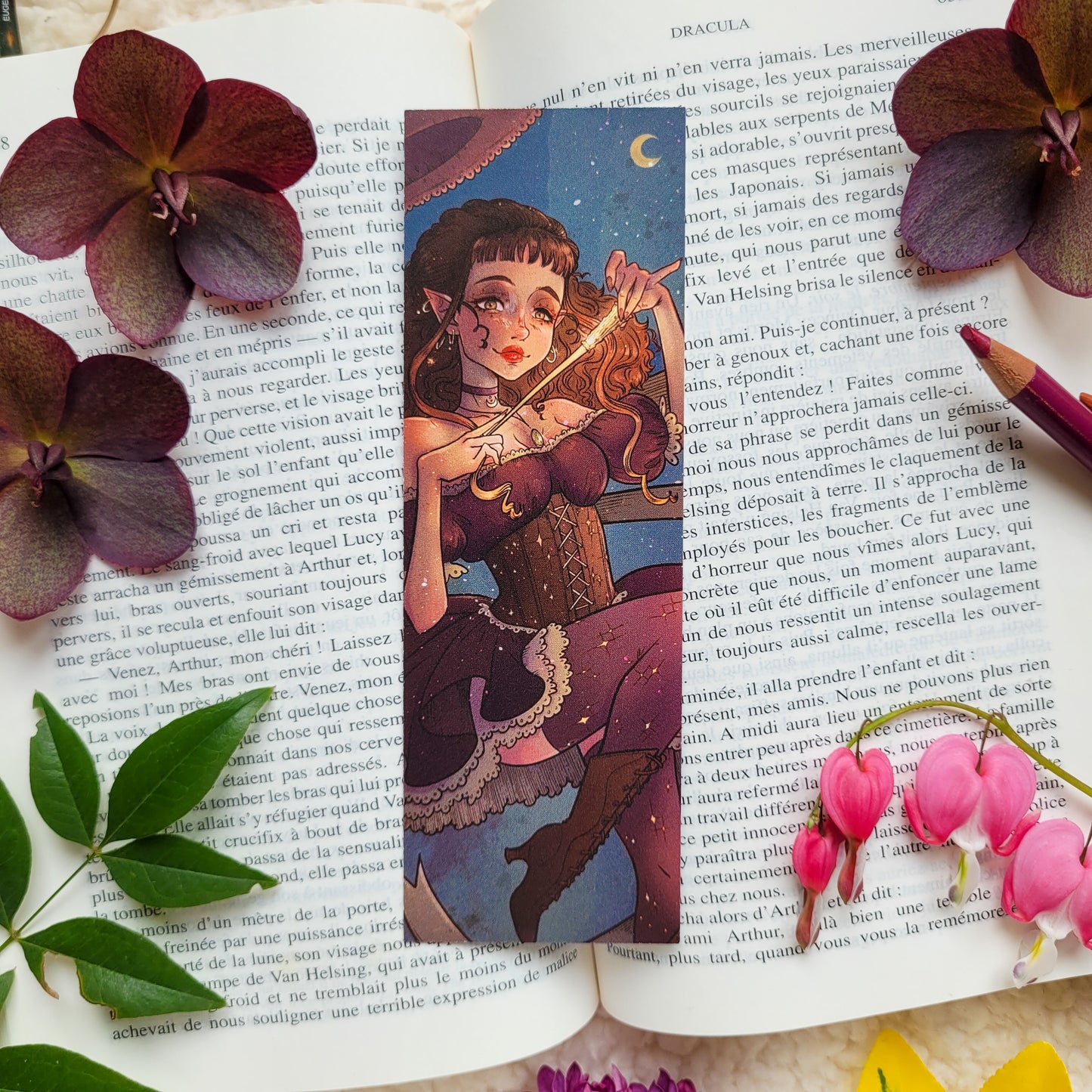 "The adventurer ermine" bookmark