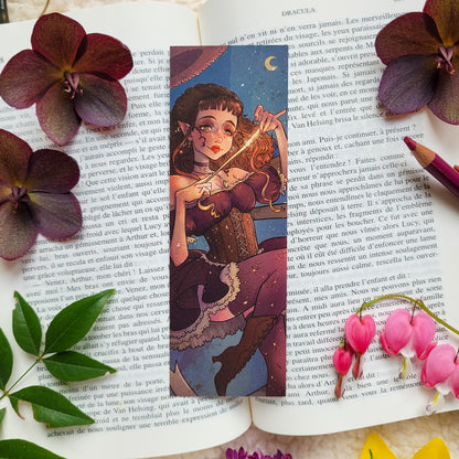 "The adventurer ermine" bookmark