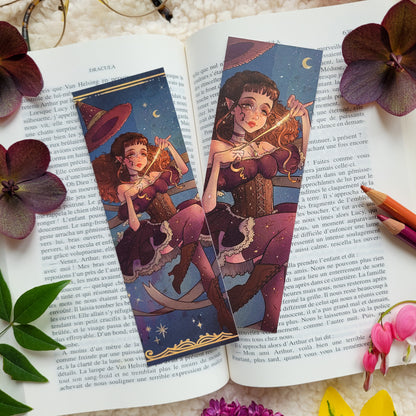 "The adventurer ermine" bookmark